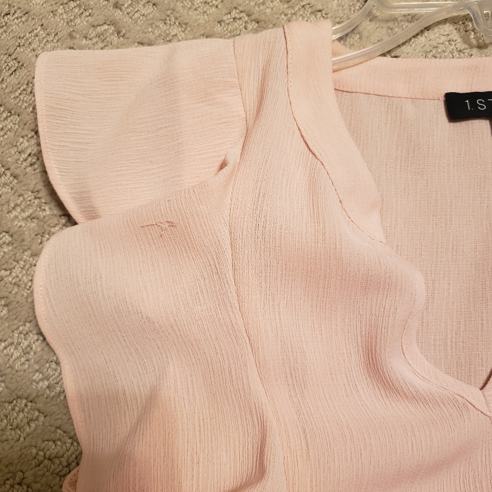 1 State Ruffle Blouse - Picture 9 of 10